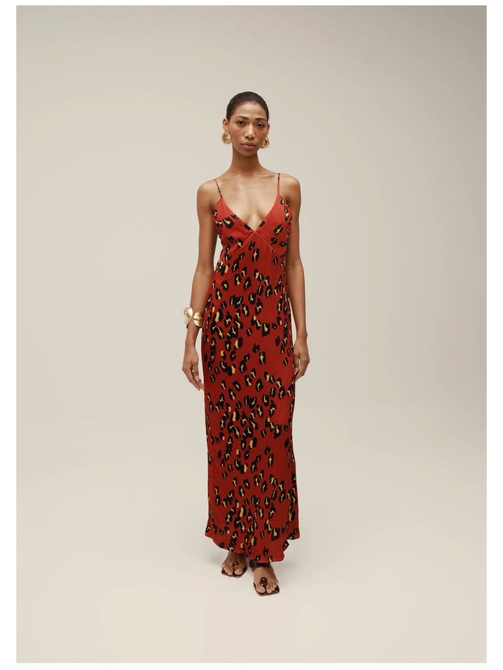 CALA DE LA CRUZ Gil Leocarmin Leopard Dress NWT Size XS